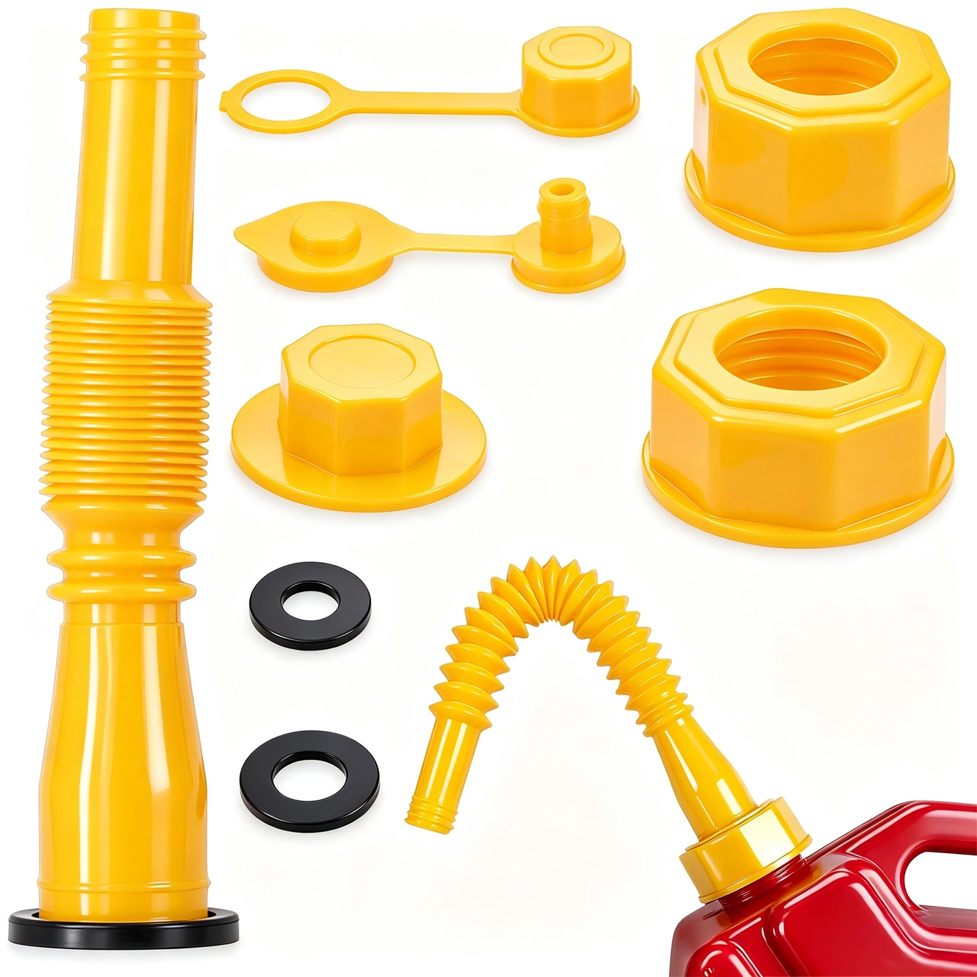 Amazon.com: MEAJOO 1 Kit Gas Can Spout Replacement Set, Flexible